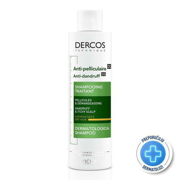 VICHY DERCOS SAMPON PROTIV PERUTI ZA SUHU KOSU 200ml